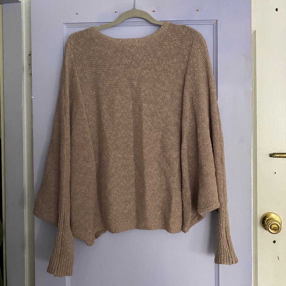 Oversized Natural Pink Sweater